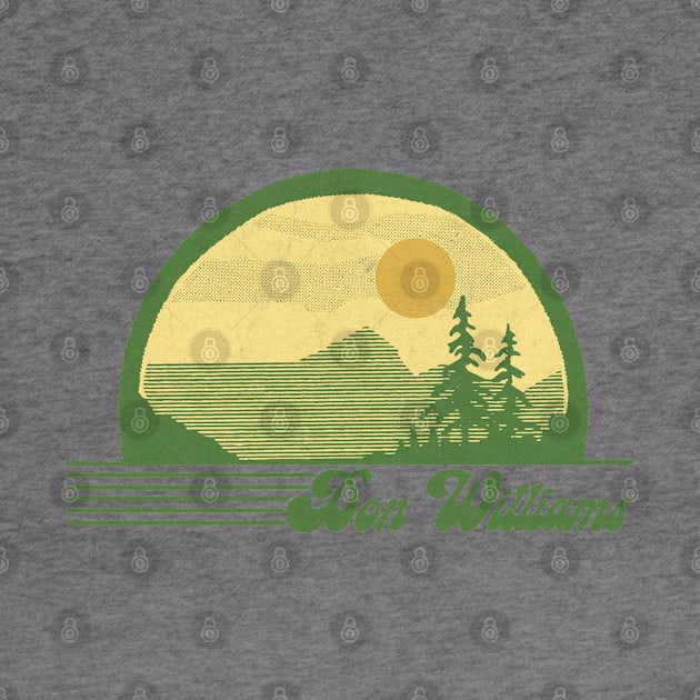 Don Williams / Retro Style Country Fan Design by DankFutura